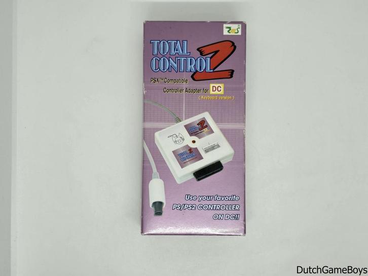 Sega Dreamcast - EMS - Total Control 2 - PS/PS2 to Dreamcast, Games en Spelcomputers, Spelcomputers | Sega, Gebruikt, Verzenden