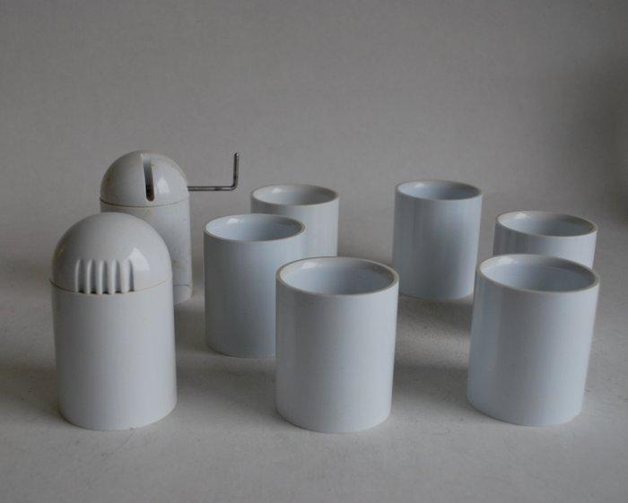 Danese Milano - Enzo Mari - Coquetier (8) - Plastique -, Antiek en Kunst, Antiek | Meubels | Stoelen en Sofa's