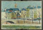 Lyne Seybel (1919-2009) - Paris, le pont Louis Philippe, Antiek en Kunst