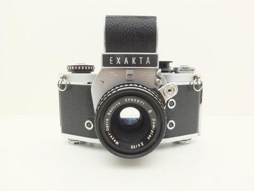 Exakta VX1000 + 2 x 50mm Meyer / aus Jena + 2 verlengstukken, Audio, Tv en Foto, Fotocamera's Analoog