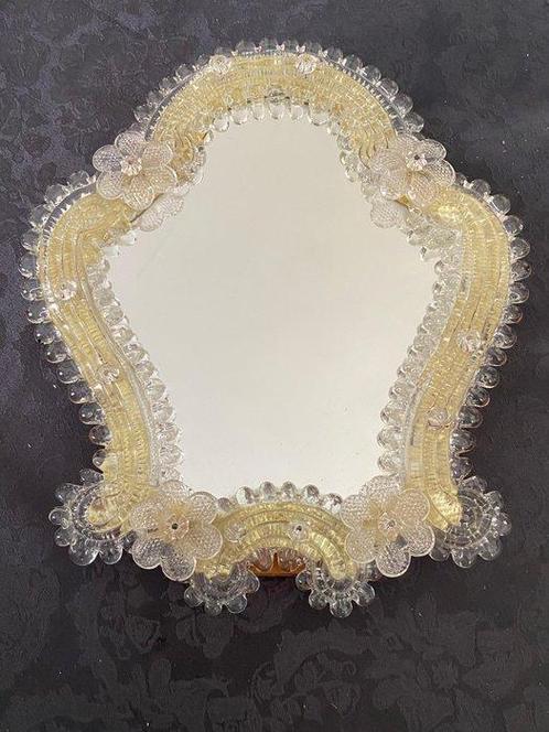 Miroir - Verre de Murano - miroir vénitien, Antiek en Kunst, Curiosa en Brocante