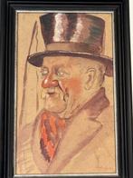 Willy Sluiter (1873-1949) - Portret van koetsier