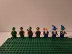 Lego - 7 diverse minifiguren van Tovenaar en Robin hood