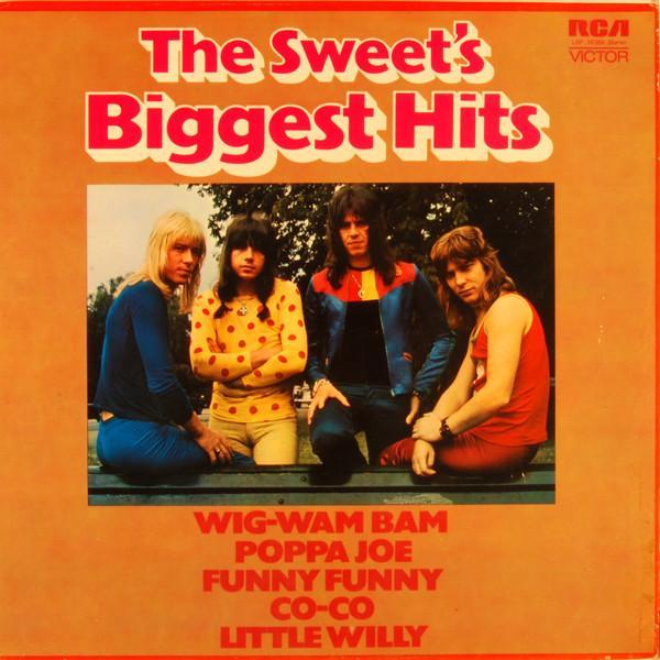 The Sweet - The Sweets Biggest Hits, Cd's en Dvd's, Vinyl | Pop, Gebruikt, Verzenden