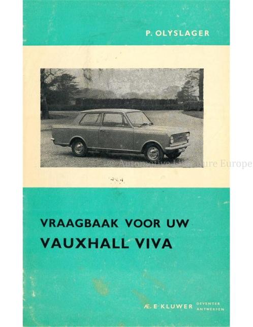 1963 - 1964 VAUXHALL VIVA VRAAGBAAK NEDERLANDS, Auto diversen, Handleidingen en Instructieboekjes