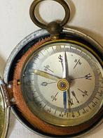 Boussole - Laiton, Métal - ancienne instrument de navigation, Antiquités & Art