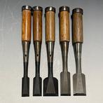 Tataki Oire Nomi / Bench Chisels Standard set of 5 -, Antiek en Kunst