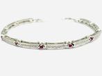 Estrò - Bracelet de tennis - 18 carats Or blanc - 2.00ct.
