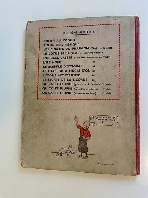 Tintin T9 - Le crabe aux pinces dor (A22) - C - EO couleur, Boeken, Stripverhalen