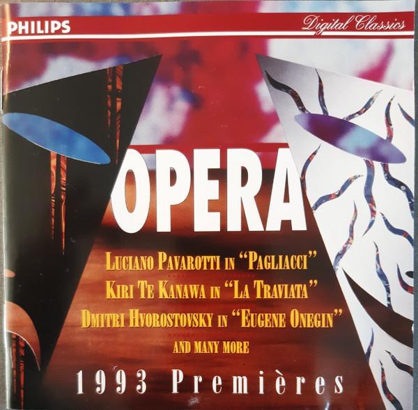 Various - Opera 1993 Premières, CD & DVD, CD | Pop, Envoi
