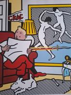Roy Lichtenstein (1923-1997) - Tintin Reading (after) Roy, Livres