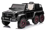 Mercedes-Benz G63 6x6 ///AMG, zwart ,G-wagon, 1 pers met RC, Enfants & Bébés, Ophalen of Verzenden