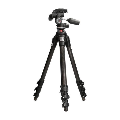 Manfrotto 055MF4 MagPro Carbon Statief, Audio, Tv en Foto, Fotografie | Fotostudio en Toebehoren, Zo goed als nieuw, Ophalen of Verzenden
