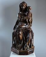 Figurine - Maria met Kind - 42cm - Plâtre, Antiek en Kunst