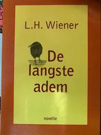 De langste adem 9789035112988 Wiener, Boeken, Verzenden, Gelezen, Wiener