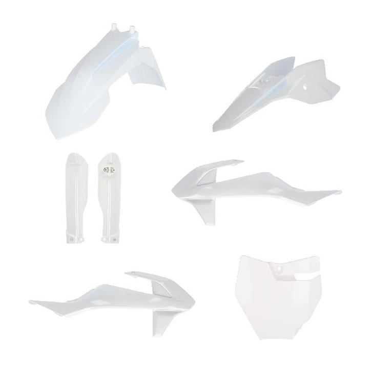 Acerbis plastic kit Wit KTM SX 50 2016- & MC-E 50 2021- & SX, Motoren, Onderdelen | Overige, Verzenden