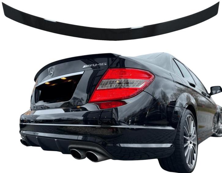 Achterspoiler | Mercedes-Benz | C-klasse 2007-2014 sed. W204, Auto-onderdelen, Carrosserie, Nieuw, Mercedes-Benz, Verzenden