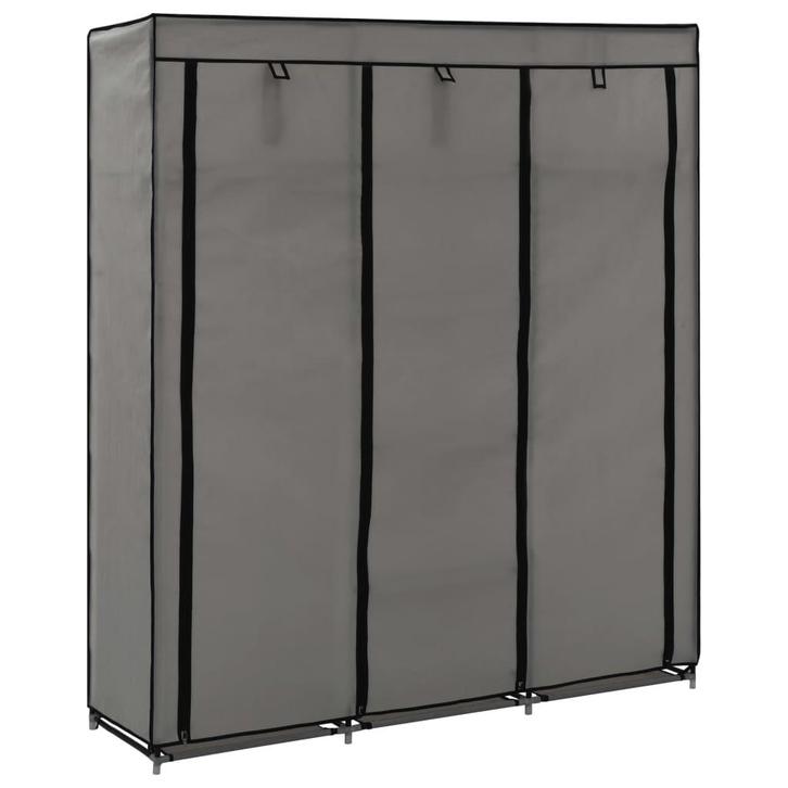 vidaXL Kledingkast met vakken en stangen 150x45x175 cm stof, Huis en Inrichting, Kasten | Kleerkasten, Nieuw, Verzenden