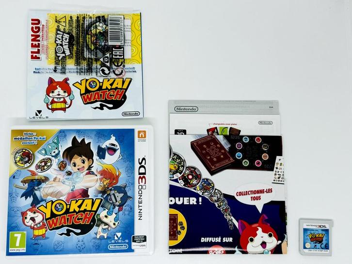 Nintendo 3ds - Yo-Kai Watch + Included Flingu - FRA, Games en Spelcomputers, Games | Nintendo 2DS en 3DS, Gebruikt, Verzenden