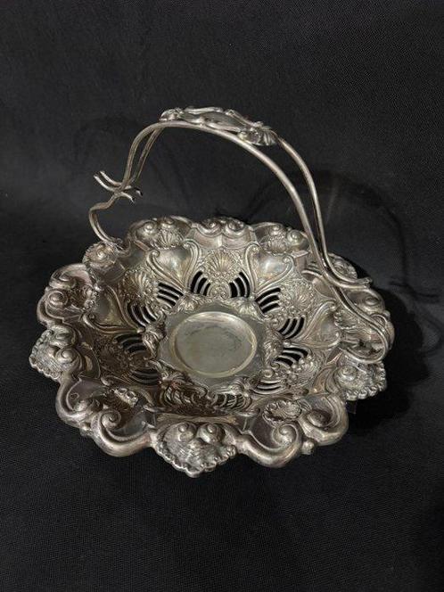Panier à bonbons - Argent 800 - Rococo du début du XXe, Antiek en Kunst, Antiek | Zilver en Goud