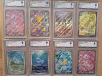 WOTC Pokémon - 8 Card - 8x GRADED Cards - SET Collection 151