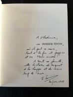 Tintin - Dossier Tintin + dédicace de lauteur - 1 Album -, Livres