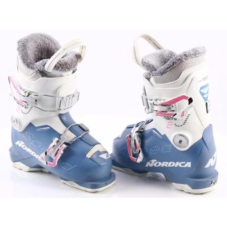 27 28 kinder skischoenen NORDICA SPEEDMACHINE J2, micro, blu, Sports & Fitness, Ski & Ski de fond, Envoi