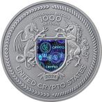 United Crypto States. 1000 Satoshi 2024 Binary Bull - Binary, Timbres & Monnaies