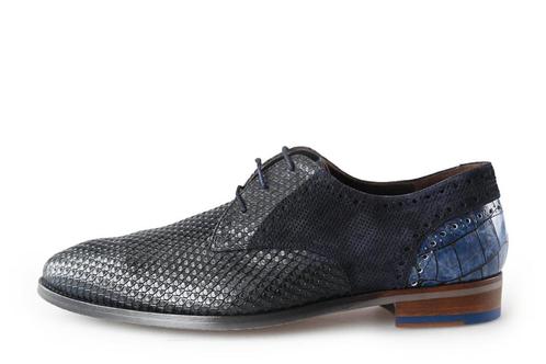 Floris van Bommel Nette schoenen in maat 40½ Blauw | 5%, Kleding | Heren, Schoenen, Blauw, Zo goed als nieuw, Overige typen, Verzenden