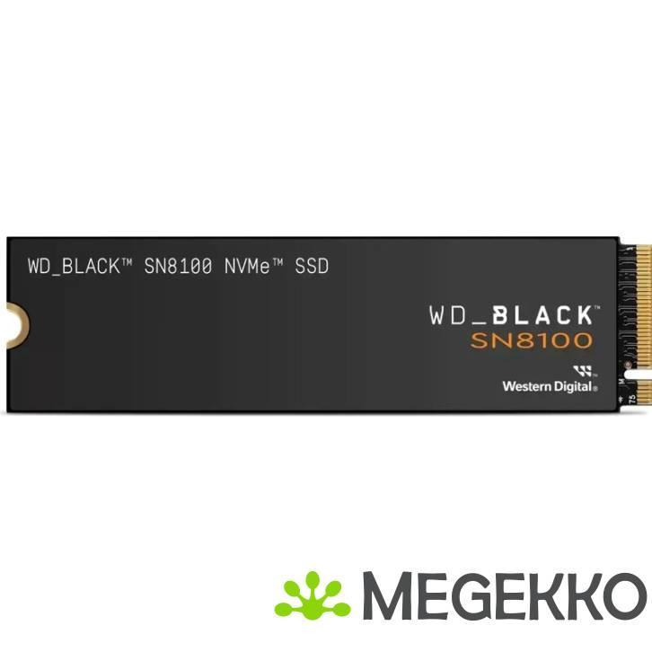 WD SSD BLACK SN8100 1TB, Computers en Software, Harde schijven, Nieuw, Verzenden