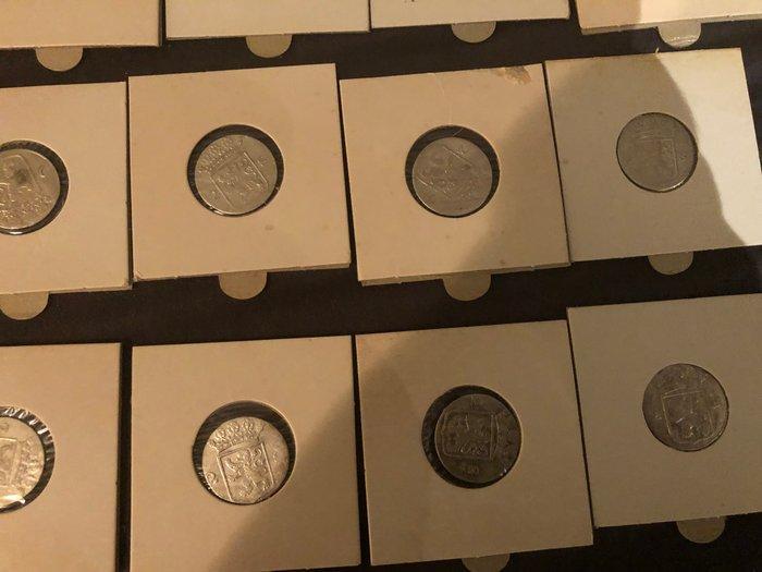 Nederland, Holland 40 x 2 stuiver stukken 1729 - 1791, Postzegels en Munten, Munten | Nederland