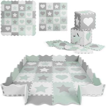Puzzelmat voor kinderen - 16 stukken + 20 randen - educat..., Ophalen of Verzenden