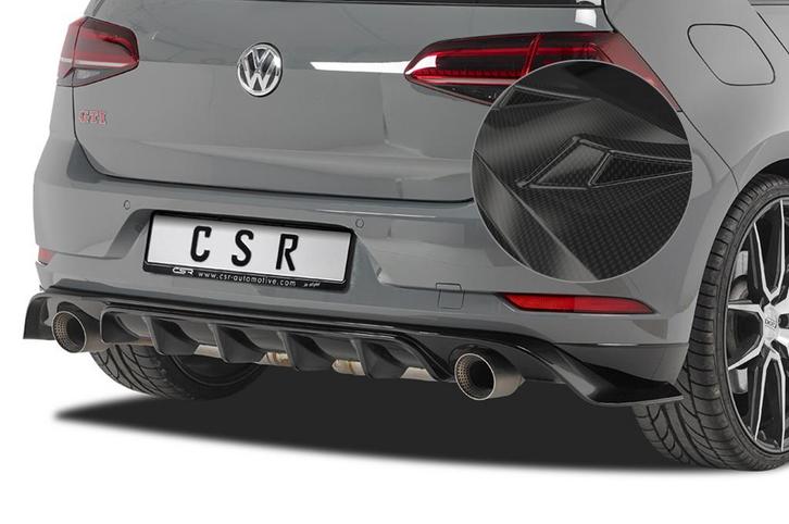 Achterskirt voor VW Golf 7 TCR HA232-C, Auto-onderdelen, Carrosserie, Nieuw, Verzenden