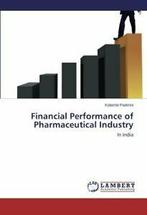 Financial Performance of Pharmaceutical Industry. Kidambi, Kidambi Padmini, Verzenden