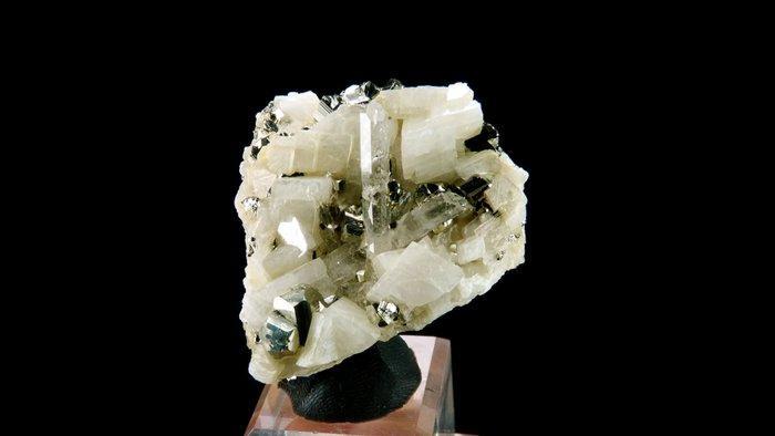 Kwarts met pyriet op dolomiet - Mijn,, Collections, Minéraux & Fossiles