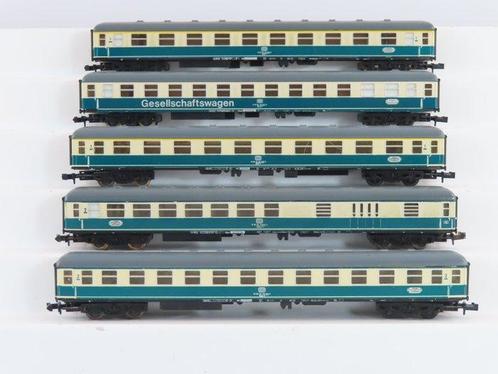 Minitrix N - o.a. 51 3132 00 - Modeltrein personenwagen (5), Hobby en Vrije tijd, Modeltreinen | N-Spoor