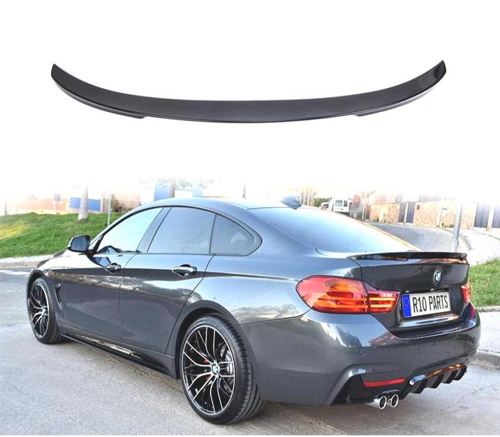 SPOILER BMW F36 GRAN COUPE 14-21 NOIR BRILLANT, Auto-onderdelen, Carrosserie, Verzenden