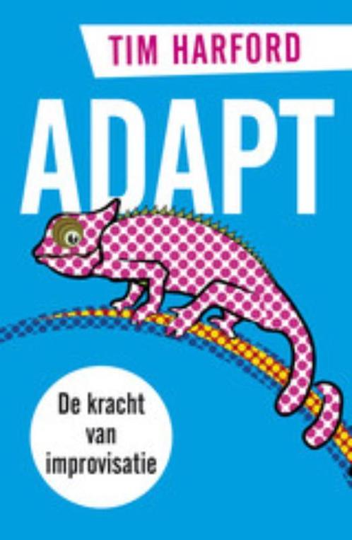 Adapt 9789047004066 Tim Harford, Boeken, Psychologie, Gelezen, Verzenden