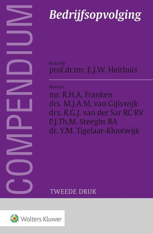 Compendium bedrijfsopvolging 9789013137958, Boeken, Wetenschap, Gelezen, Verzenden
