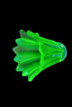 Vaas - Glas - uranium glas, Antiek en Kunst