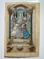 Scriptorium of the Middle Ages, Netherlands. From a Book of