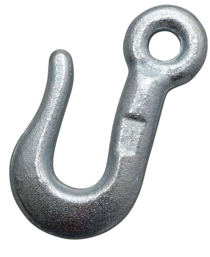 Hijshaak met vast oog 80mm, Tuin en Terras, Overige Tuin en Terras, Verzenden