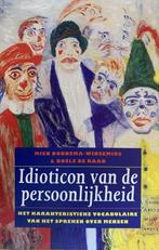 Idioticon van de persoonlijkheid 9789057120190, Livres, Psychologie, M. Doddema-Winsemius, Verzenden