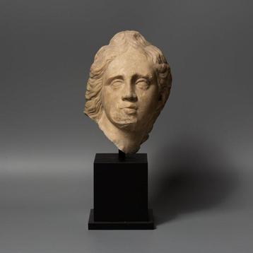 Grec ancien, hellénistique Marbre Tête dune jeune fille,
