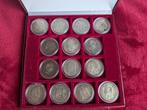 Frankrijk. 5 Francs 1802/1874 (lot of 14 silver coins), Postzegels en Munten