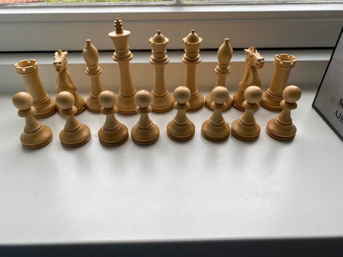 Schaakspel - Rosewood Schaakstukken, Antiek en Kunst, Curiosa en Brocante