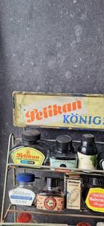 Pelikan - Inktpot - Glas, Papier, Metal, Nieuw