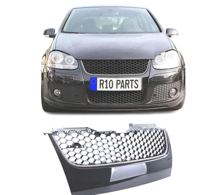 CALANDRE VOLKSWAGEN GOLF 5 GTI 03-09 CHROMÉ, Auto-onderdelen, Carrosserie, Verzenden