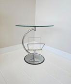 Table dappoint - Verre, Chrome