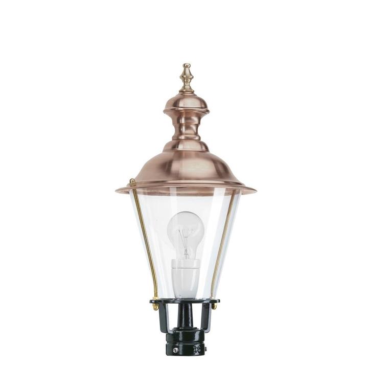 Lantaarnpalen, kappen, steunen en sokkels K4B ronde kap, Tuin en Terras, Buitenverlichting, Verzenden